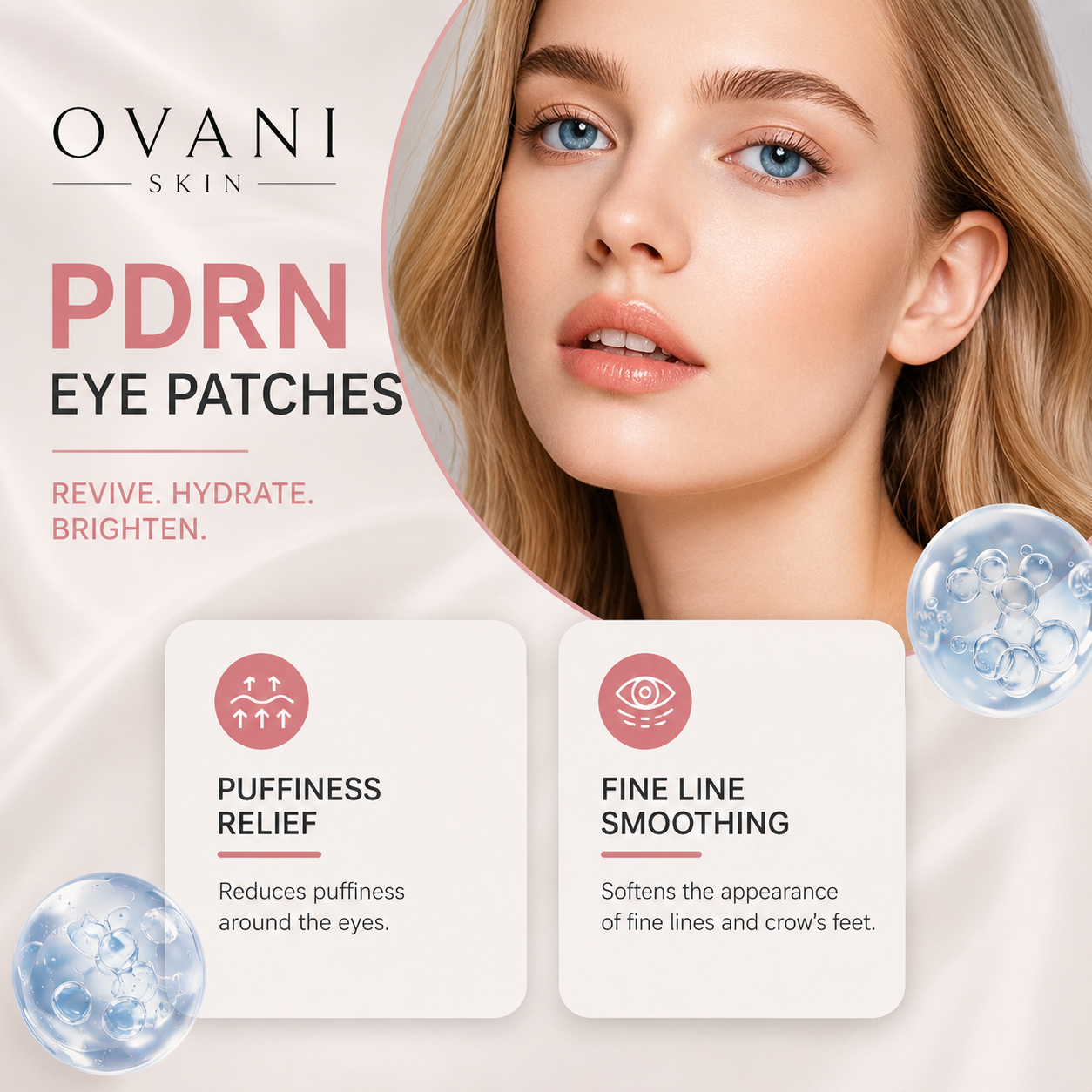 Ovani PDRN Eye Patches